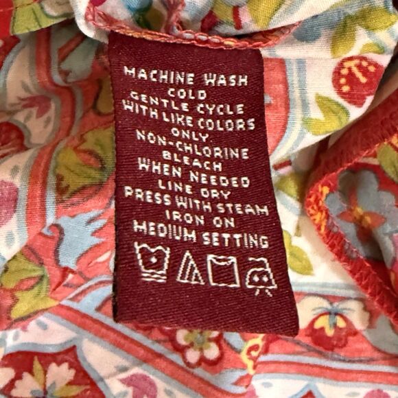 Jones‎ Wear Jeans Floral Paisley Print Mini Skirt Size 8 Festival Boho Hippie - Picture 7 of 8